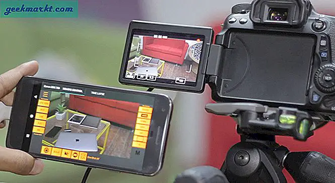 Gunakan Android dan iPad sebagai Monitor Eksternal untuk DSLR Anda