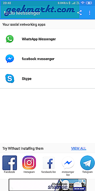Berikut adalah beberapa aplikasi messenger all in one terbaik untuk pengguna smartphone Android dan iOS. Sekarang mengobrol di platform berbeda dari aplikasi yang sama.