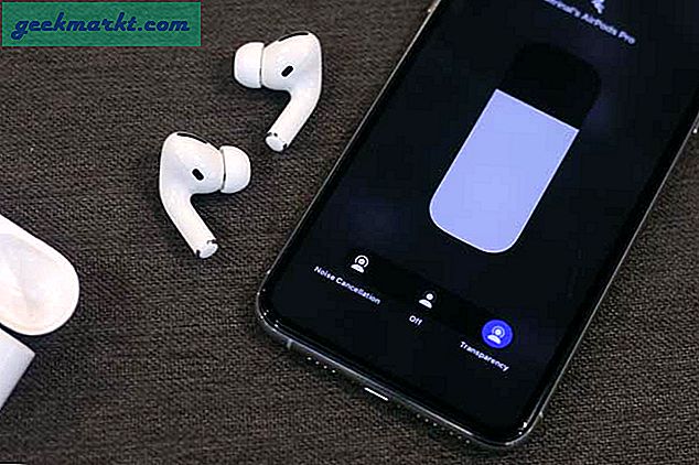 Bagaimana cara beralih ke Mode Transparansi di AirPods Pro tanpa menekan tombol apa pun?