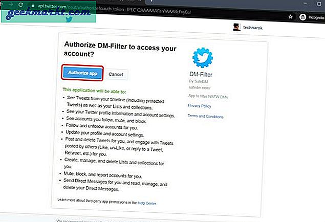 Orang asing acak mengirimi Anda DM yang berisi gambar NSFW? Gunakan filter ini dan lindungi DM Twitter Anda dari gambar yang tidak diinginkan.