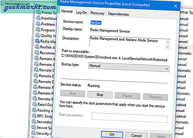 Tidak dapat mematikan mode Pesawat pada PC Windows 10 Anda? Lihat tip dan trik ini untuk memperbaiki Windows 10 yang macet dalam masalah mode Pesawat.