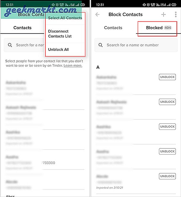 3 Cara untuk Memblokir Seseorang di Tinder dan Menghentikan Mereka Menemukan Anda