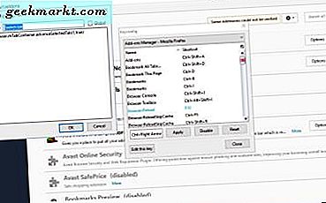 Cara Menambahkan Hotkey Firefox Baru Yang Berganti Antara Tab