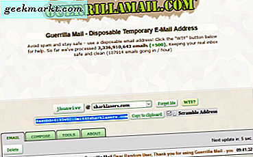 Cara Membuat Alamat Email Sementara