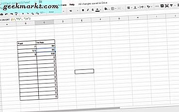 Bagaimana Mengkonversi Kaki ke Inci di Google Spreadsheet