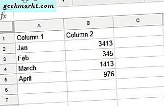 Bagaimana Cara Menukar Kolom di Google Spreadsheet
