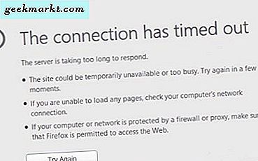 Cara memperbaiki ERR_CONNECTION_TIMED_OUT kesalahan di Windows