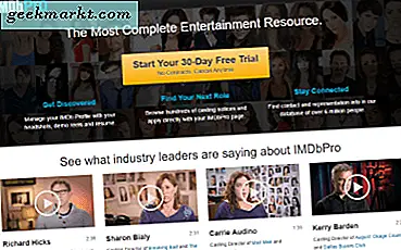 Apa itu IMDbPro?  Apakah itu sepadan dengan uang?
