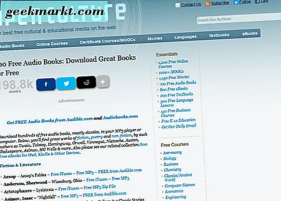 Tujuh Situs Web untuk Mengunduh Buku Audio Gratis