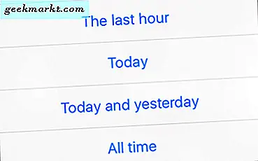 Cara Menghapus Riwayat di iPhone