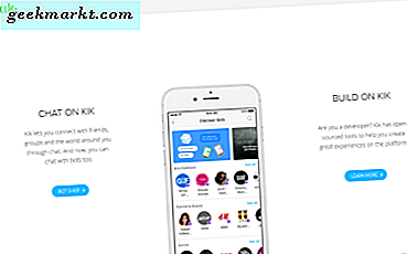 Apa yang dilakukan bisu pada Kik?