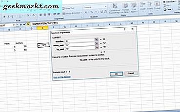Bagaimana Mengkonversi Feet to Inches di Excel