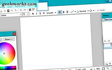 Cara Memilih dan Bekerja dengan Teks di Paint.net