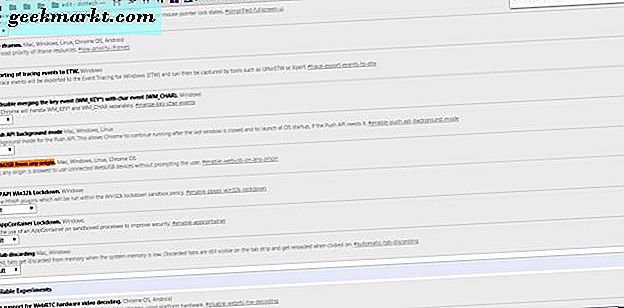 Cara Menyesuaikan Google Chrome Dengan Chrome: bendera