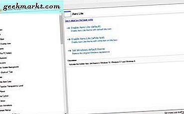 Cara Mengaktifkan Tema Aero Lite dan Menyesuaikan Lebar Jendela Border di Windows 10