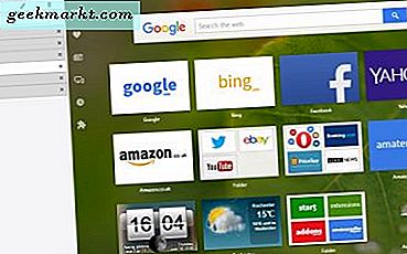 Cara menambahkan Tab Bar Vertikal ke Opera